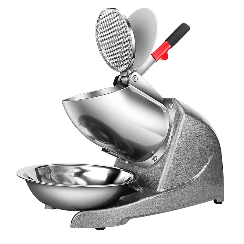 عالية الجودة 220 فولت آلة كسارة كهربائية حالة جديدة المنزل الاستخدام التجاري مخروط سحق جهاز الجليد الفنادق المطاعم محلات المواد الغذائية #1