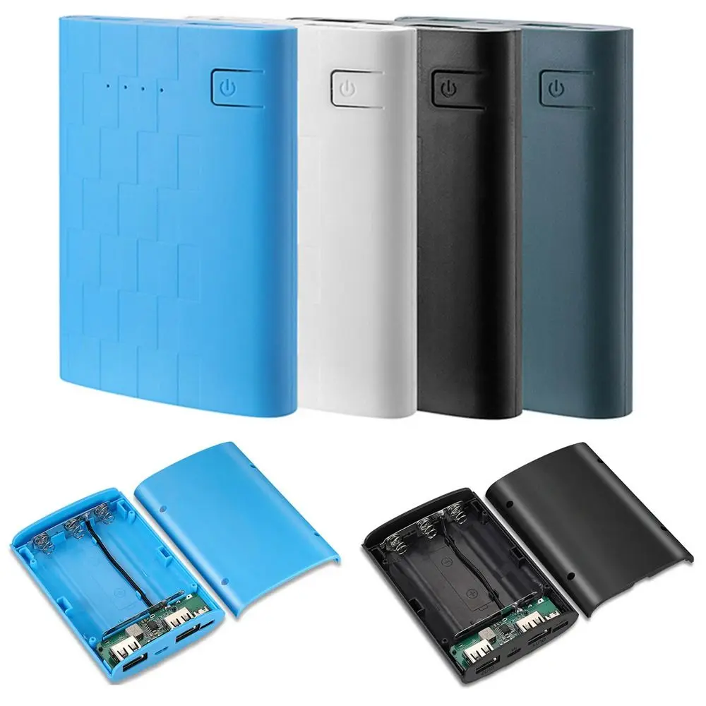 New Solder-Free 18650 Battery Box Case Plastic DIY Electronics Power Bank Charger Shell Detachable Battery Pack Assembly