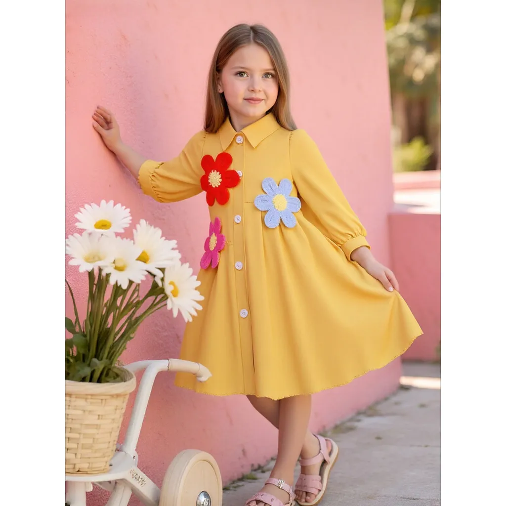 Yellow Floral Baby … - image
