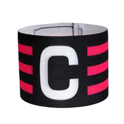 Football Captain Armband Adjustable Soccer Player Captain Group Armband With Touch Fastener Stripe Arm Band For Football Captain