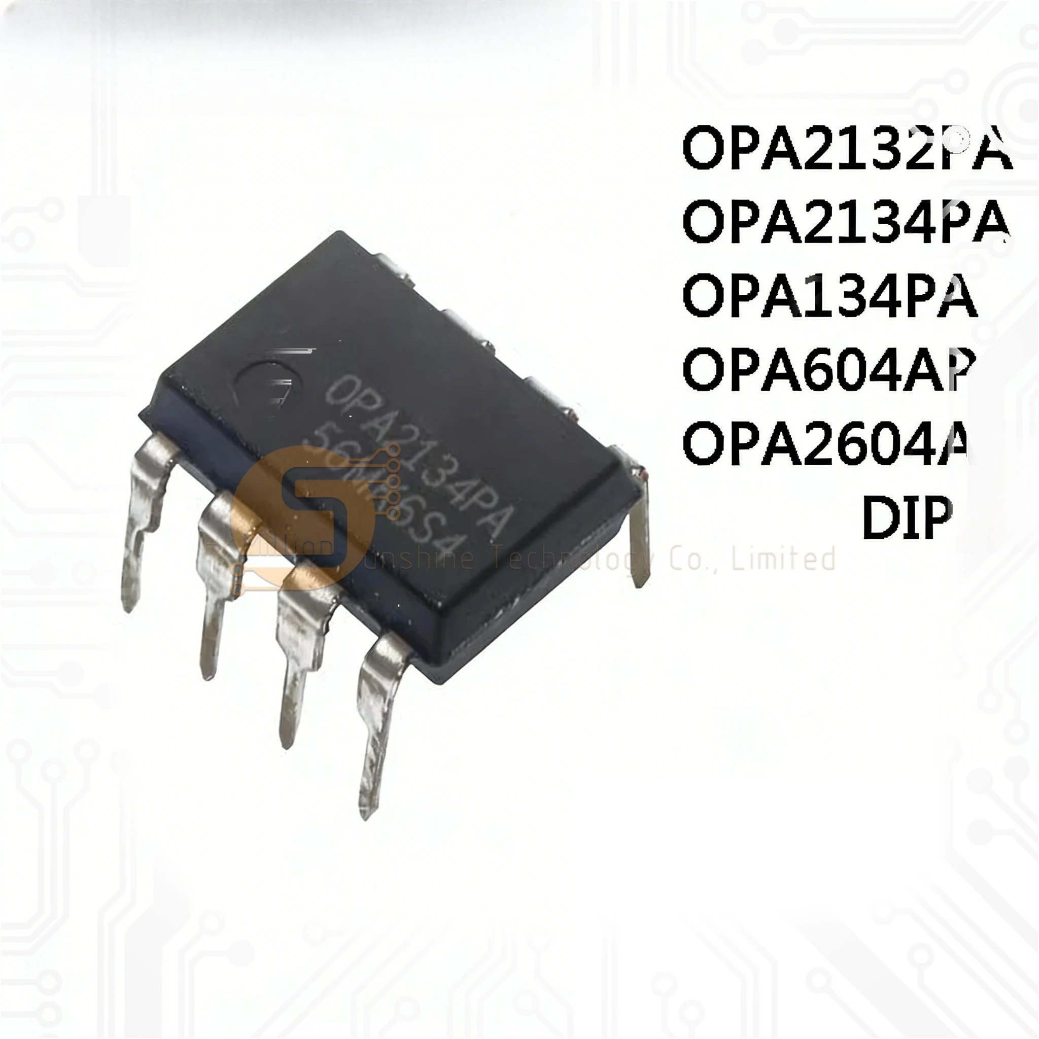 10pcs OPA2132PA OPA2132 OPA2134PA OPA2134 OPA134PA OPA134 OPA604AP OPA604 OPA2604AP OPA2604 DIP-8 Chip in Stock New Original