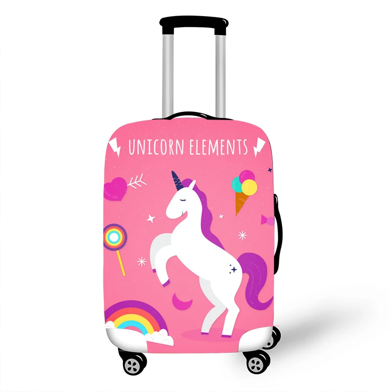 Unicorn Elastic Luggage Protective Cover Case for Suitcase Protective Cover  Xl Trolley Case Trunk 18-32 Inch Travel Accessories