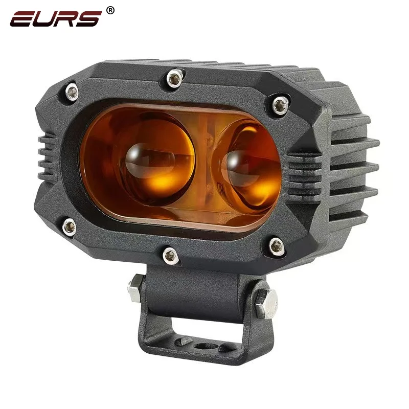 1PCS 5D len LED Work Light Universal Motorcycle Off Road Auxiliary Spot Lamp Driving Fog Light for Car Truck Motorbike Headlight