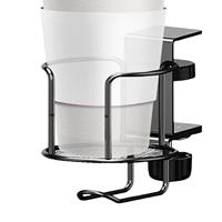 Desk Cup Holder 2-in-1 Clip On Anti-Spill Iron Home Supplies Coffee Cup Holder For Chair Couch Bed Car Boat Classroom Offices