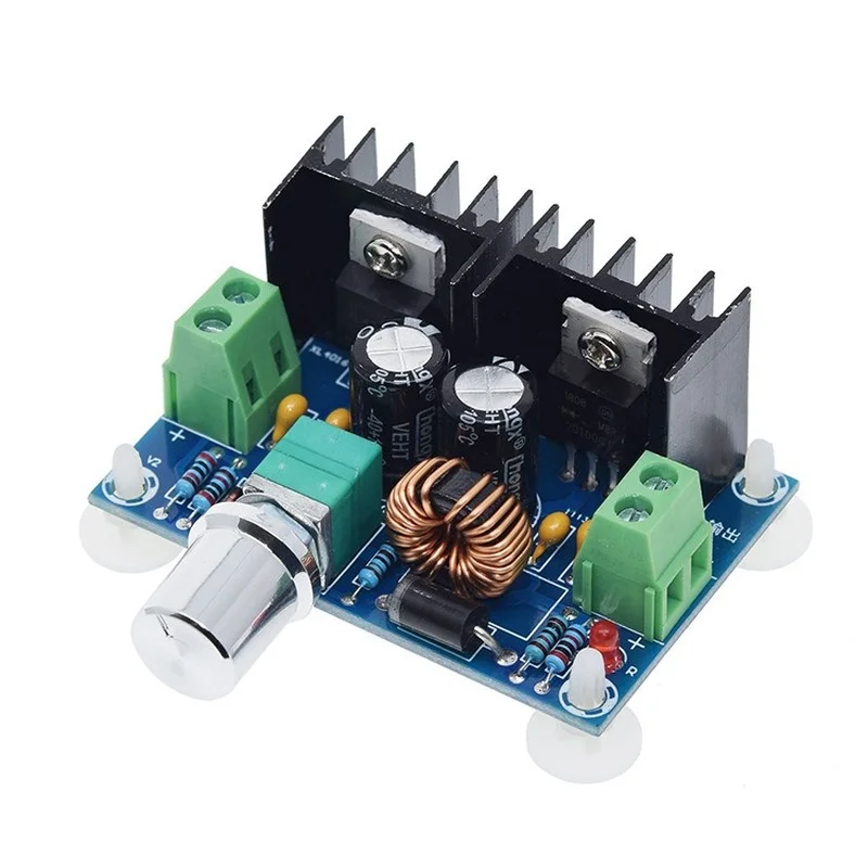 XH-M401 DC-DC Step Down Buck Converter Power Supply Module XL4016E1 PWM Adjustable 4-40V To 1.25-36V Step Down Board 8A 200W