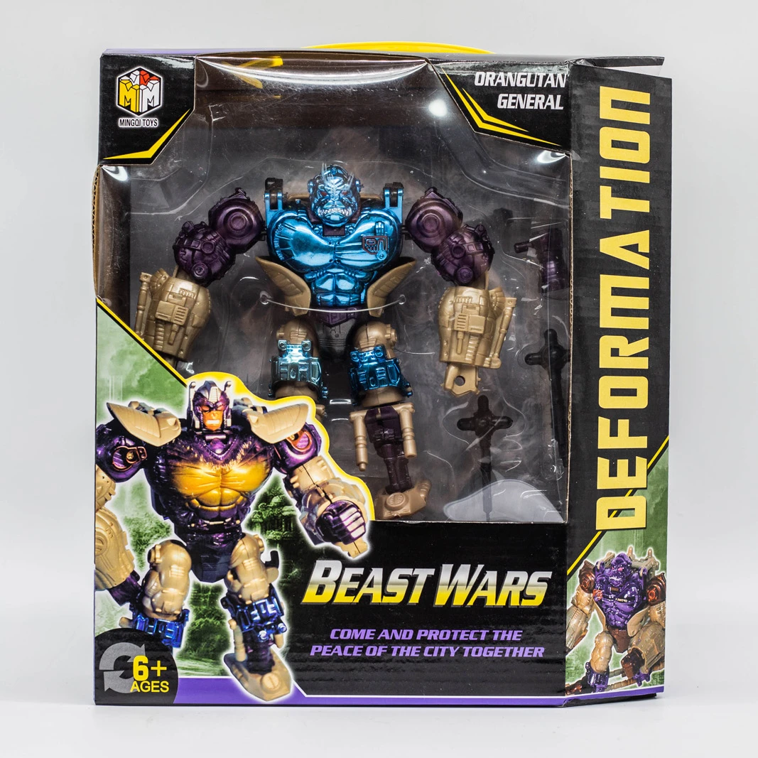 Beast Wars Machines Optimus Primals Deformation Robots Toy Action Figure Plating Animal Boy Birthday Gifts Collection Ornaments