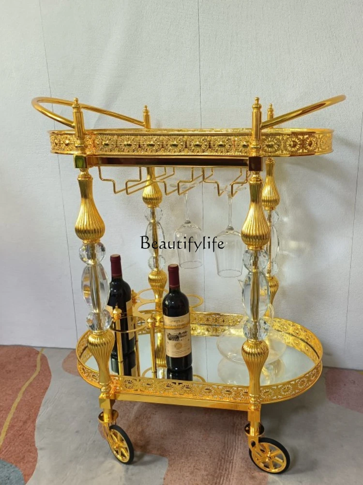 European-Style High-End Hotel High-End Villa Wine Trolley