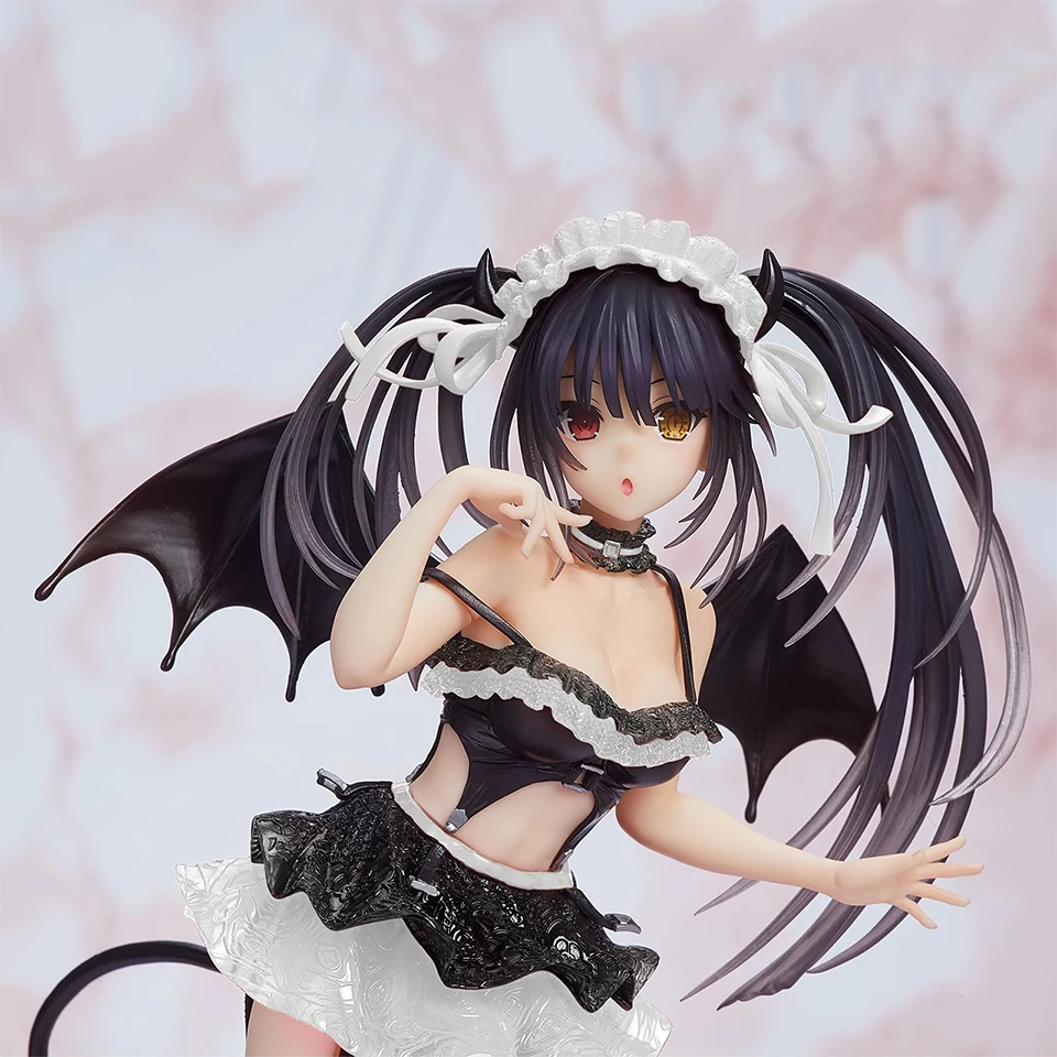 Original Genuine TAITO Coreful DATE A LIVE 20cm Tokisaki Kurumi PVC Action Figures Model Toys For Children Gifts