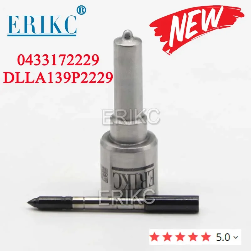 DLLA139P2229 0433172229 For Iveco 0445110520 0 445 110 520 Common Rail Injector Nozzle DLLA 139 P 2229 Repair Kit DLLA 139P 2229