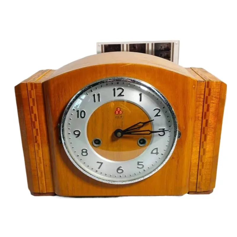 For Nostalgic Soft Furnishings, Old Objects, Antiques, or Five Cards, 555 Clocks, Table Clocks, Mechanical Functions Ok