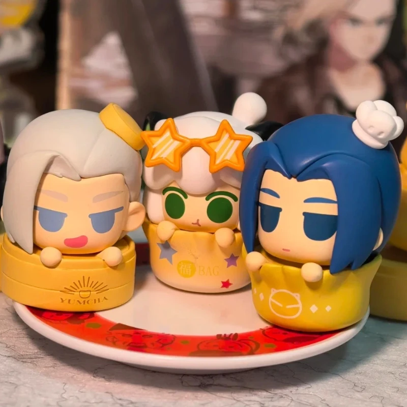 

Подлинная серия «Легенда о Луо Сяоhei 2», слепая коробка, милая игрушка, милая сумка-брелок, очаровательный подарок на день рождения, периферийные устройства в стиле аниме