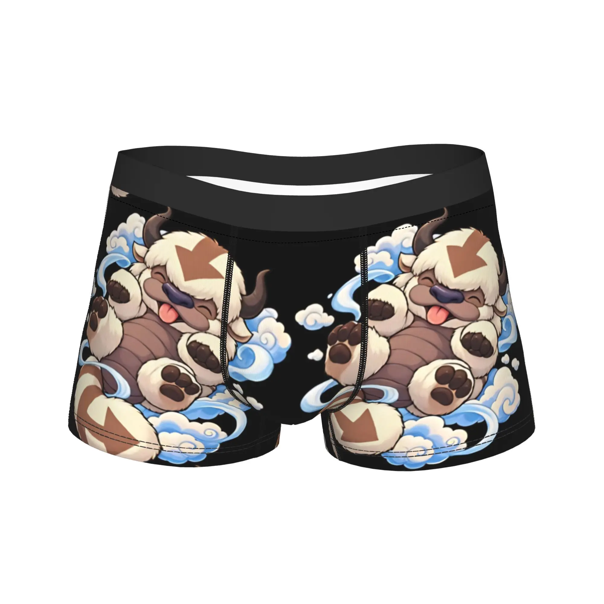 Avatars The Last Airbender Appa Underwear  Printing Boxer Shorts Quality Men Panties Comfortable Boxer Brief Gift