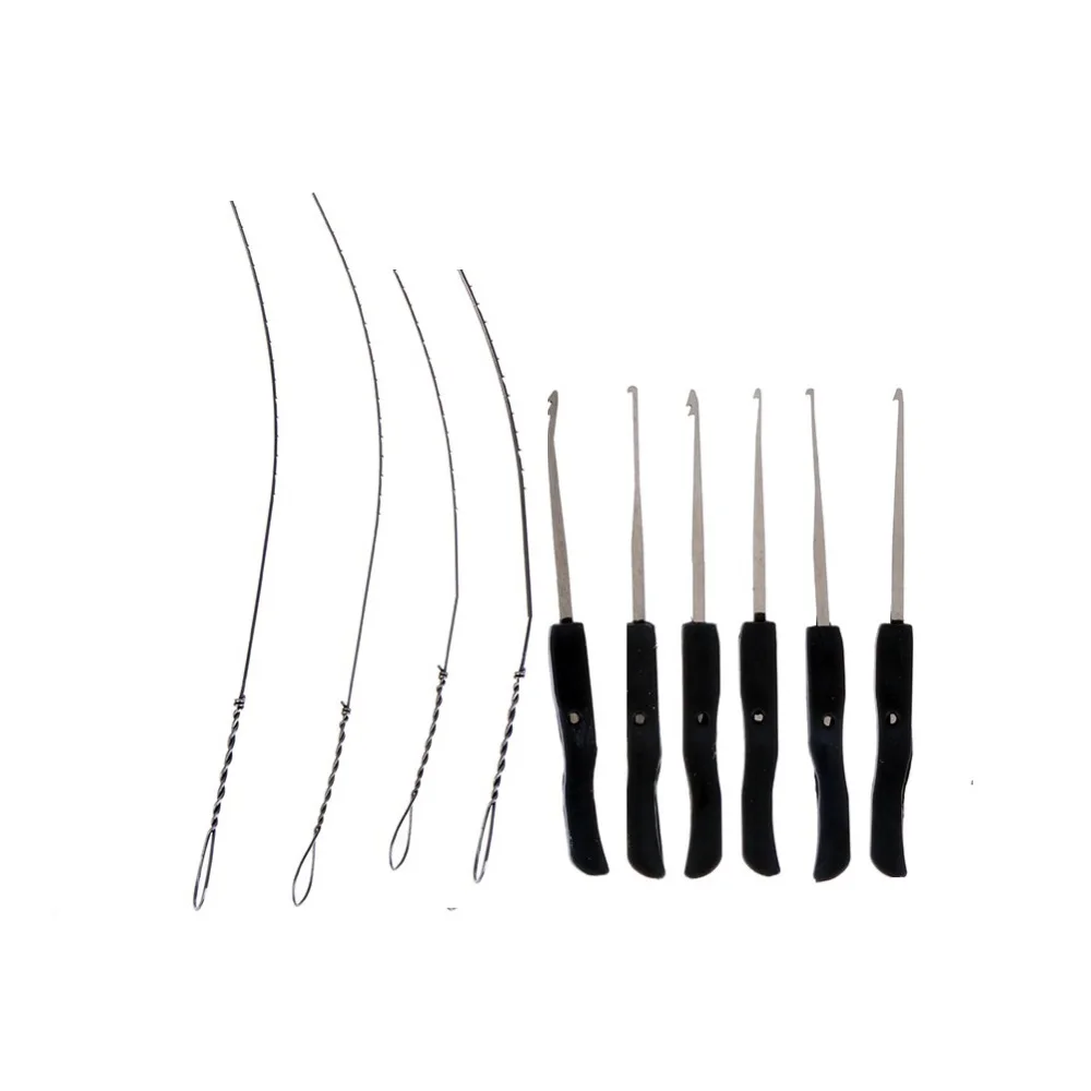 NEW Lock Pick Tools Set Key Extractor Including Practice Locks