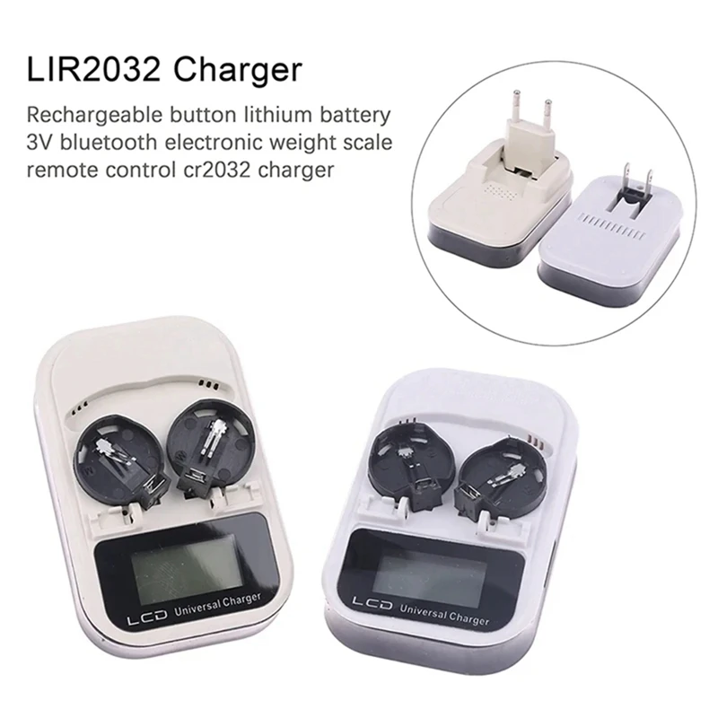 Intelligent Battery Charger USB Rechargeable Multifunctional Battery Charger EU Plug