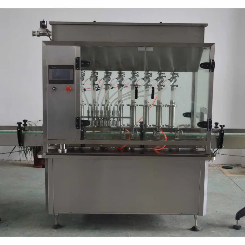 High quality multi-head pneumatic filling equipment shampoo hand sanitizer glass bottle filling machine