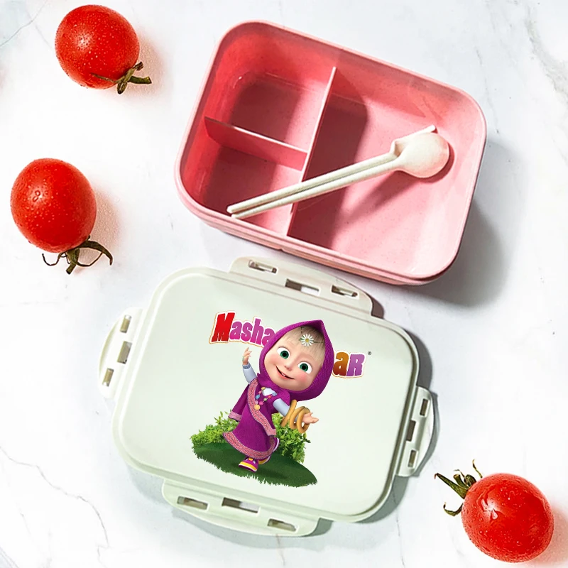 Mashas and The Bears Lunch Box - Food Storage Hot ulasan dan harga