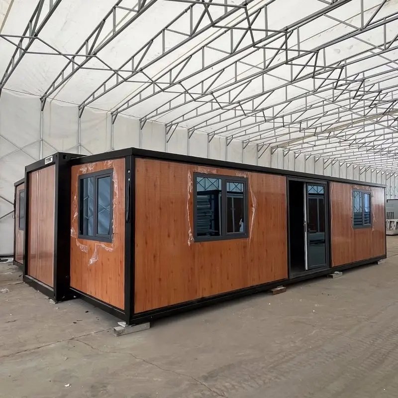 Quick Installation 20ft 40ft 3 Bedroom Folding Prefab Container Houses Foldable Container Prefabricated Homes