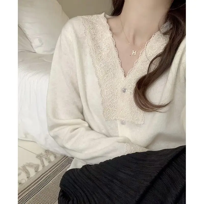 

Свитера Джемперы Кардиганы женские в корейском стиле из мохера с кисточками Обычный фестиваль Западная бохо Этнические уютные теплые мягкие нечеткие