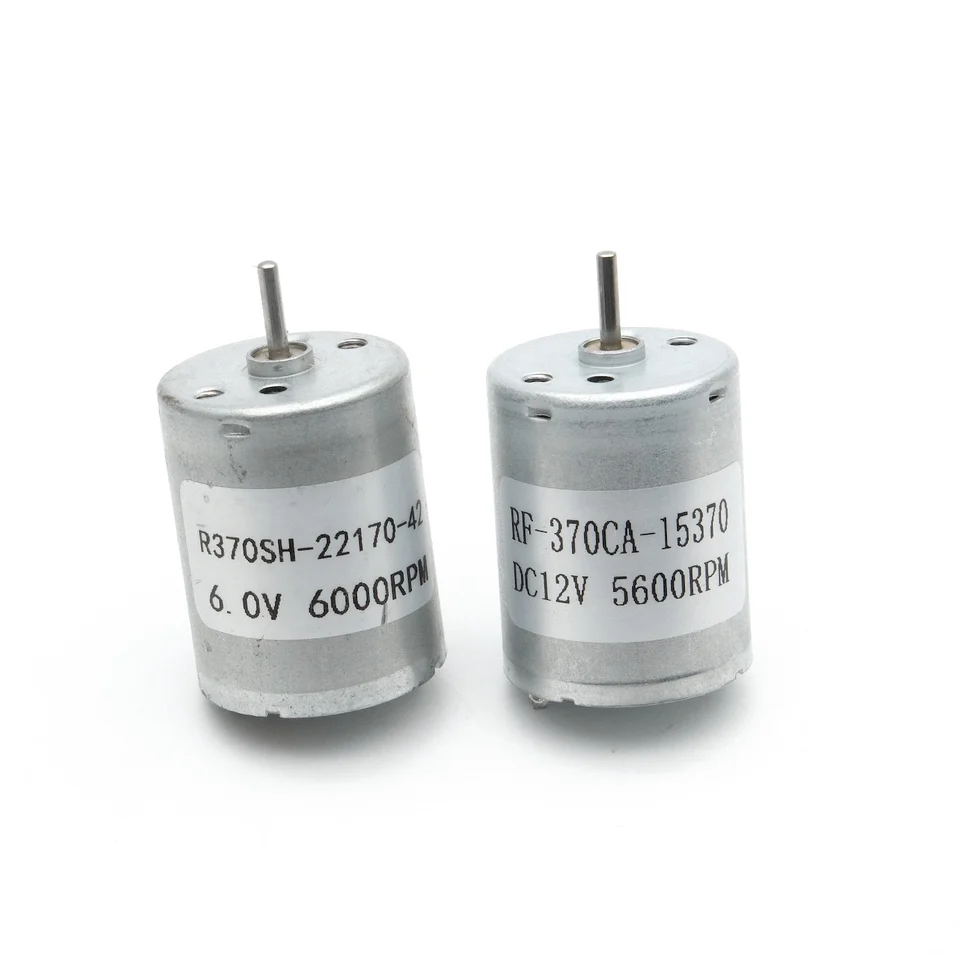 RF-370CA-12560/15370/22170 DC 6V 12V DIY 電子模型航空機小型