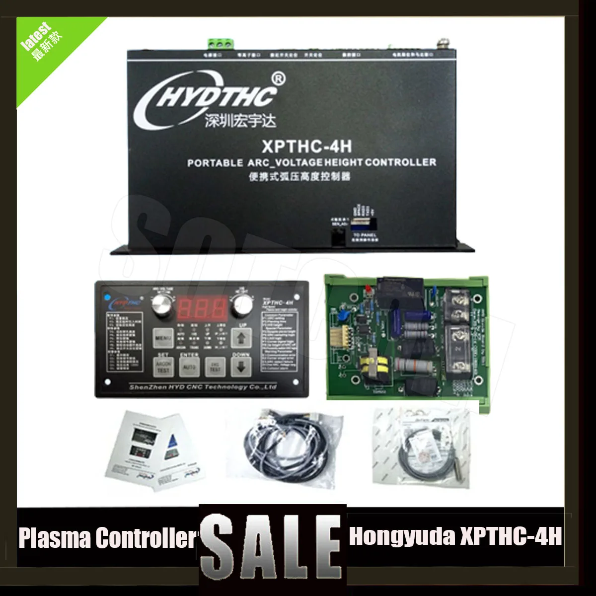 HYD XPTHC-4 arc pressure plasma cutting torch height controller is used for the torch height control of plasma cutting machine