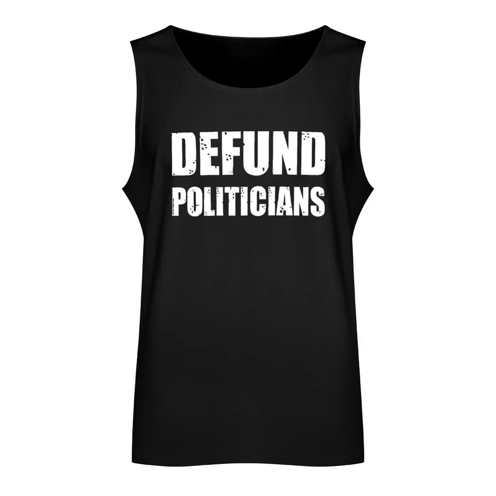 Defund Politicians Tank Top Vests Men's summer clothes 2024