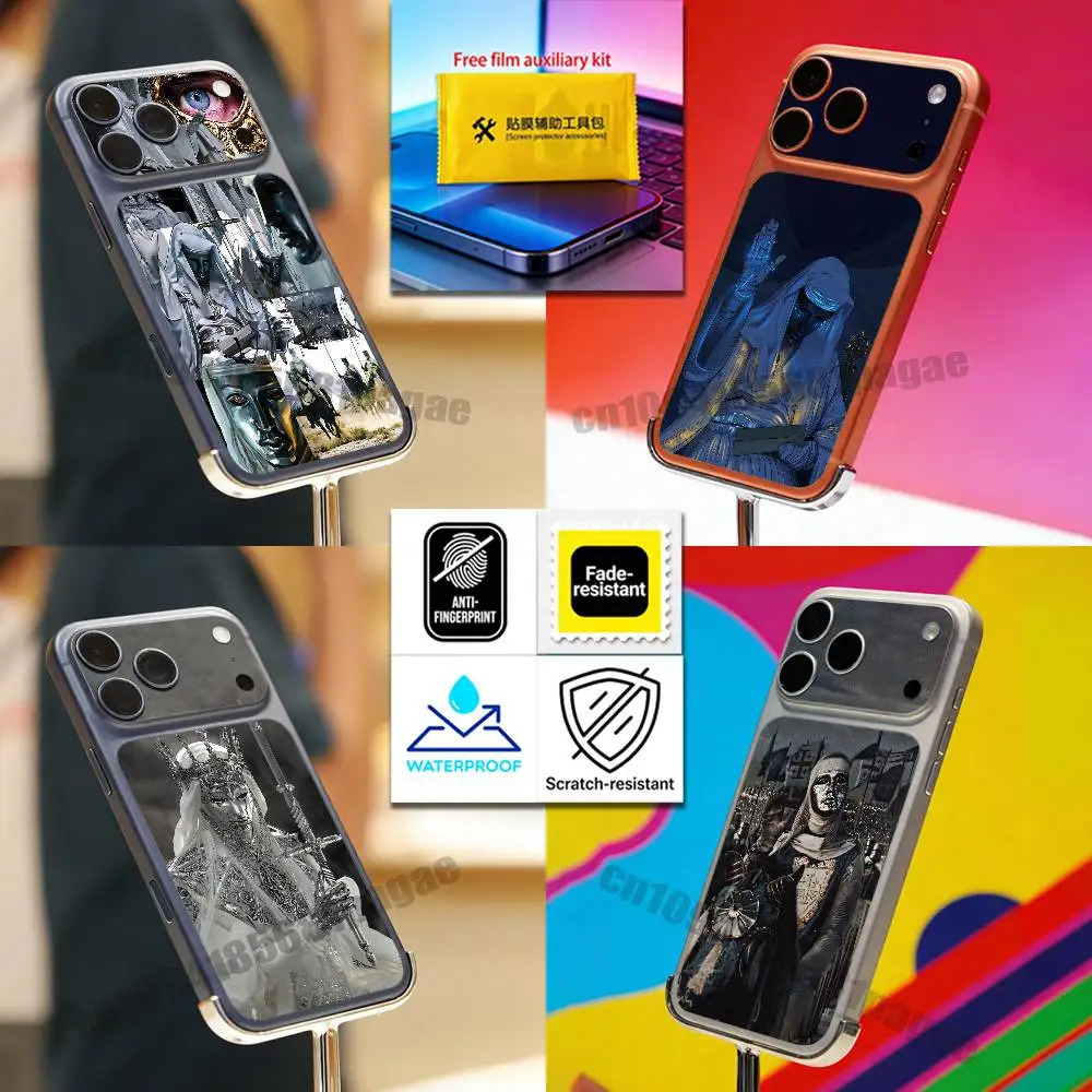 

Защитная пленка-наклейка для iPhone 17 Pro Max с изображением Балдауна IV из Иерусалима, бывшего короля Иерусалима