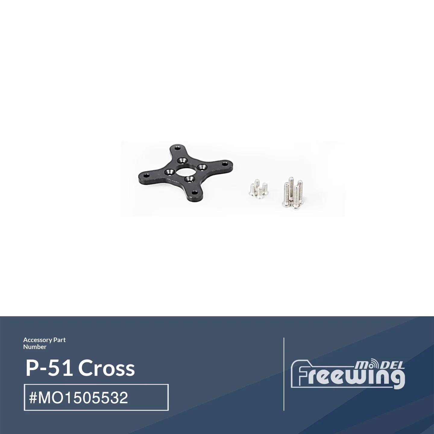 Freewing Flightline 1600mm P-51 Mustang Accessories (2) Propeller Light Assembly Screw Connection Steel Wire Machine Wheel Cable image 3