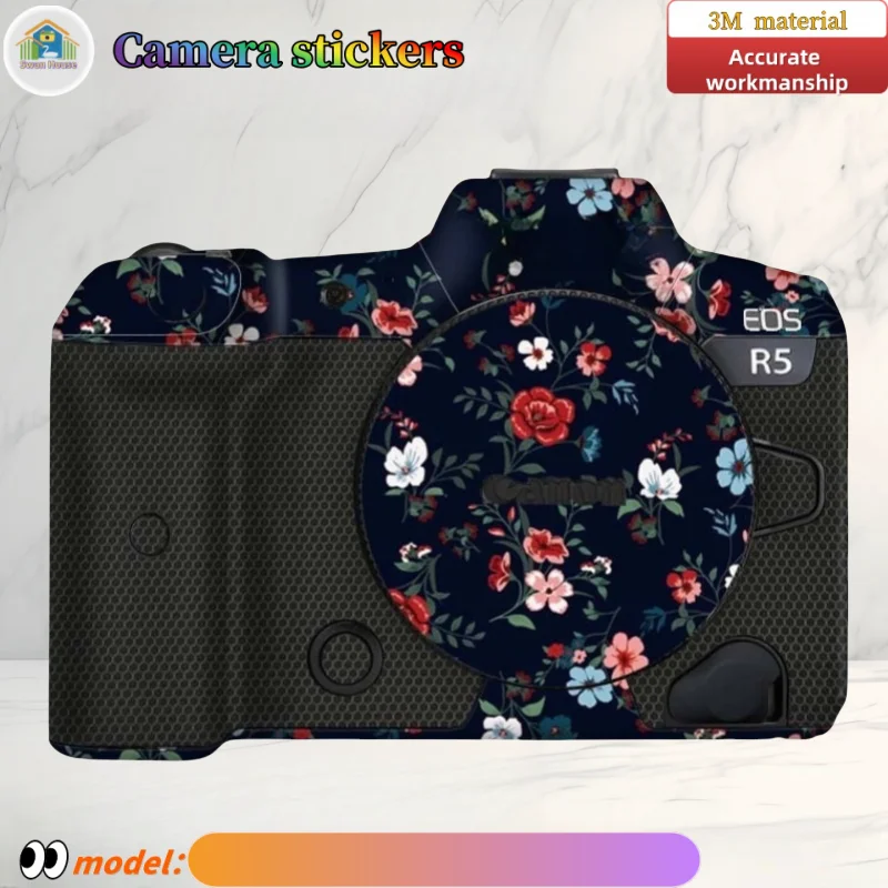 For Canon R5 Camera stickers, DIY skin,Precision tailoring wear-resistant protective film