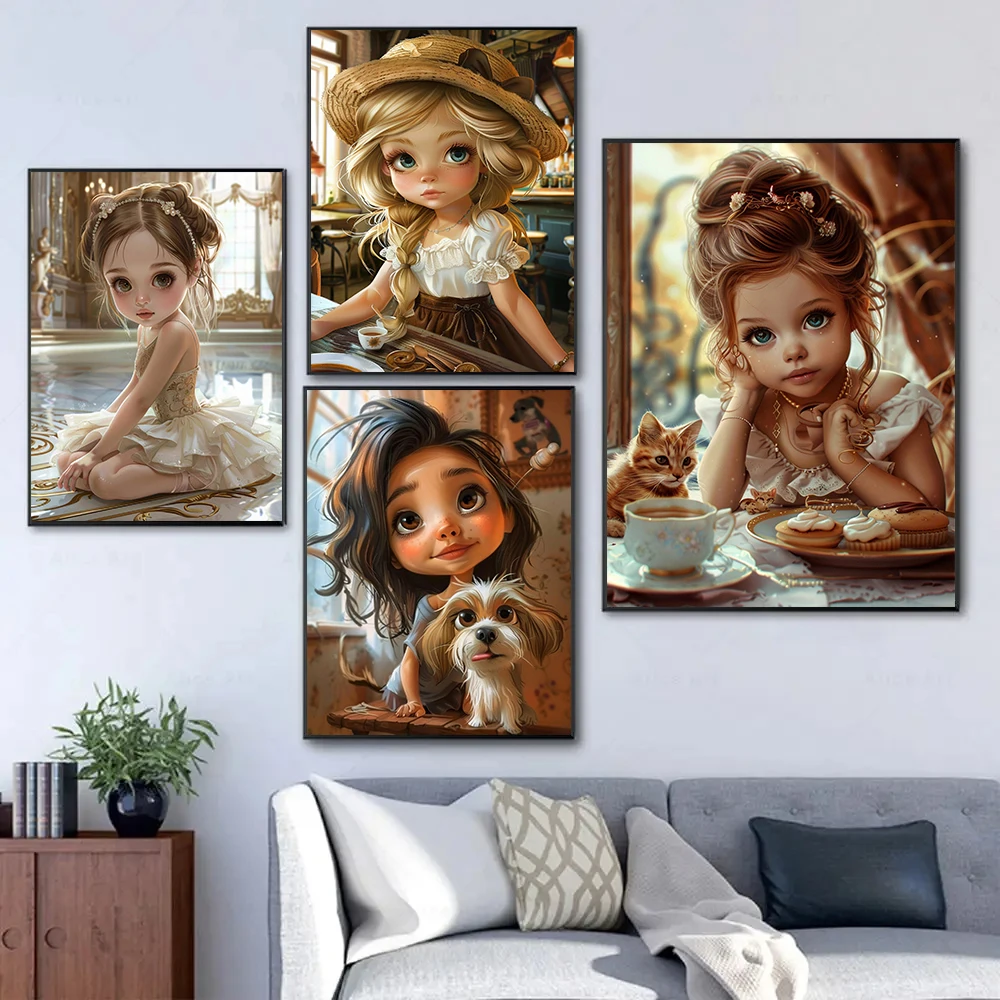 Mark Ryden Classic Artwork The Meat Show Anime Canvas Posters Quality Wall Art Retro Posters For Home Kawaii Room Decor