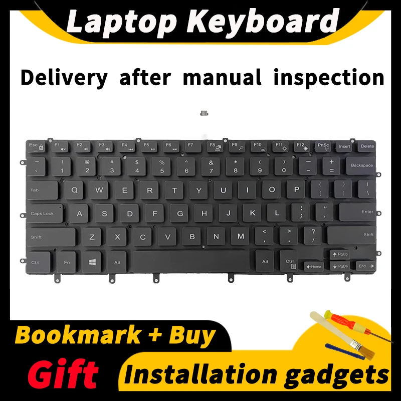 For Dell XPS15-9550 9560 9570 7558 7568 7590 P56F M5510 Laptop Keyboard