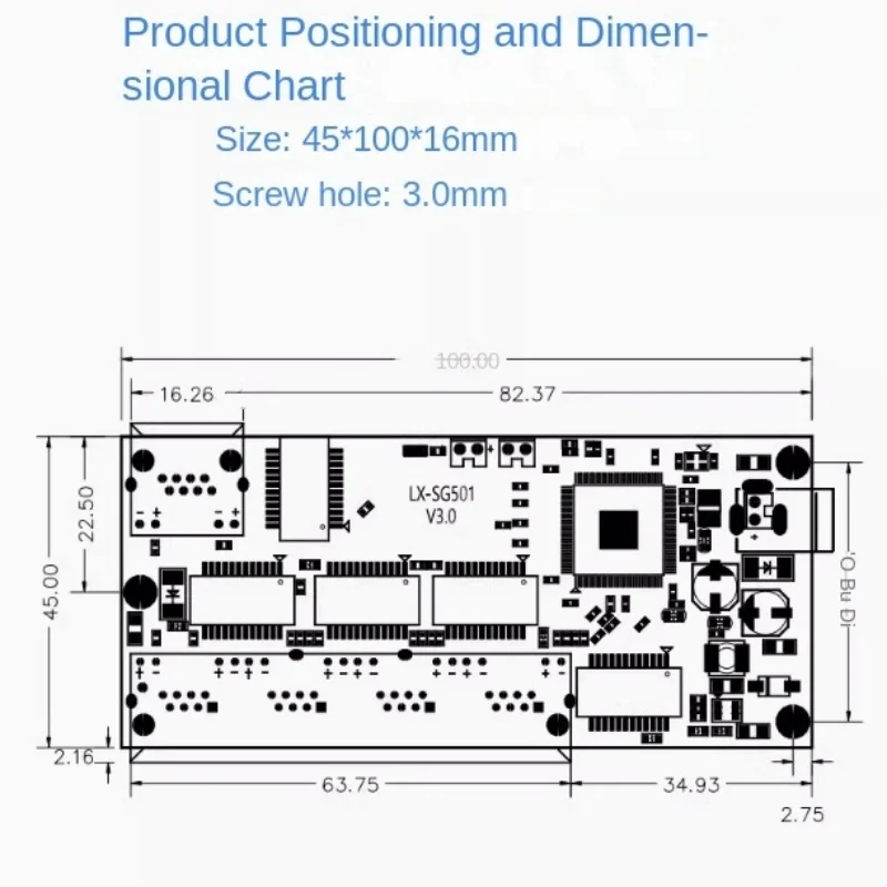 Full Gigabit Switch Module Mini 3/4/5 Port Reverse POE Powered Ethernet Industrial Grade PCB Bare Motherboard