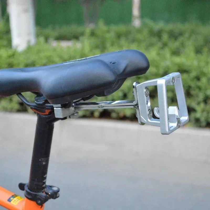 304 Stainless Steel Rear Conversion Frame Aluminum Alloy High Load-bearing Capacity Bike Luggage Carrier Bicycle Accessories