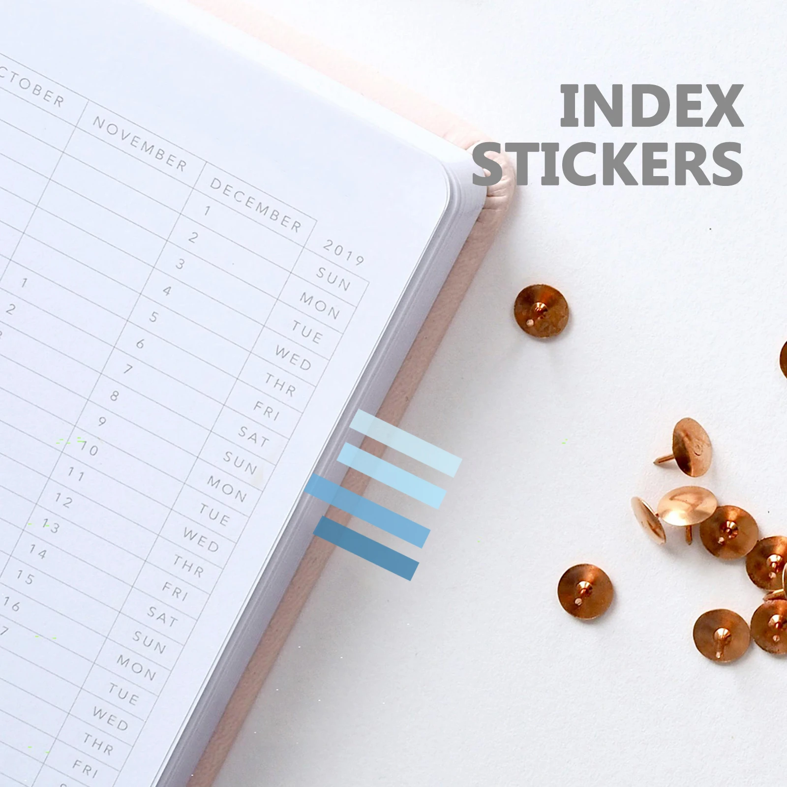 

1800Pcs Transparent Long Strip Index Tabs Pet Sticky Page Markers for Book Annotation Journal Notebook Planner Organizing School