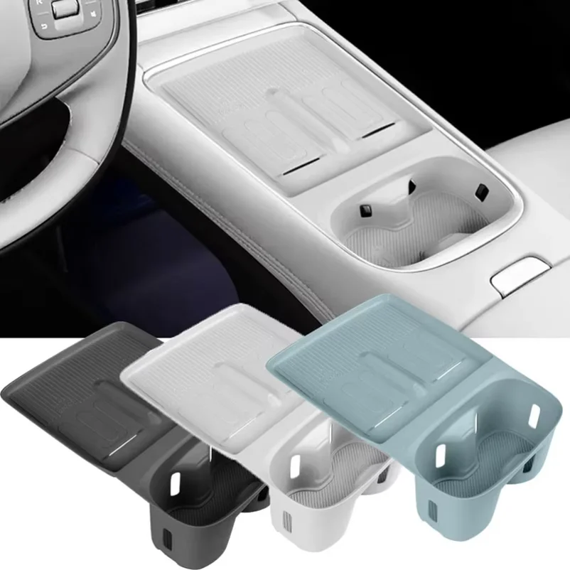 

For Xpeng G6 2026 2025 Wireless Charging Pad Silicone Pad Cup Holder Car Decoration Automobile Refit Accessory Set