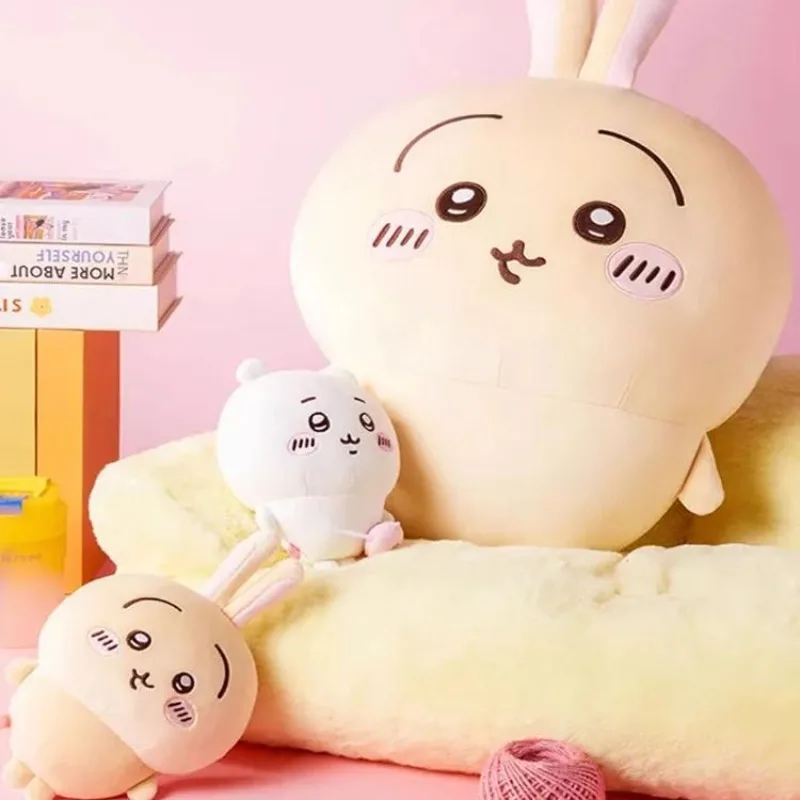 50cm Chiikawa Anime Peripheral Plush Doll Hachiware Usagi Kawaii Figure Plush Sofa Ornaments Healing Accompany Collection Gifts