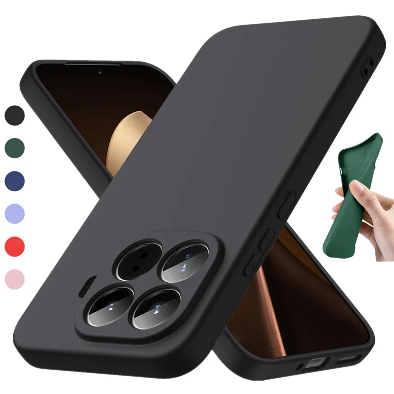 Flexible Flüssigsilikonhülle für Xiaomi 17T Pro Mi 17T 5G Schutzhülle Bunte TPU Fundas Coque Capa