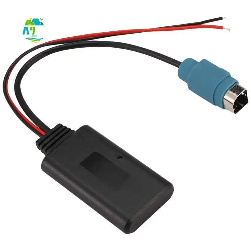 A09E-Car وحدة بلوتوث محول الموسيقى Aux كابل الصوت ل جبال الألب CDE-W203ri IDA X303 X305 X301 KCE-237B