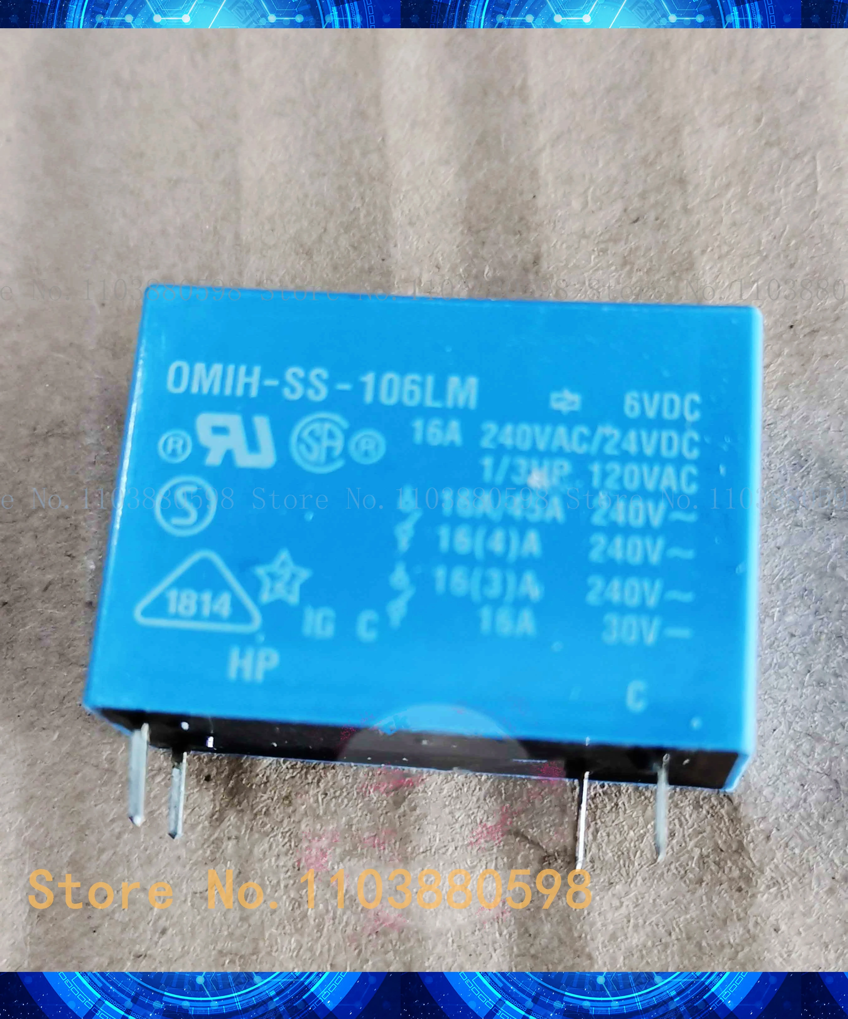 OMIH-SS-106LM 6VDC 4