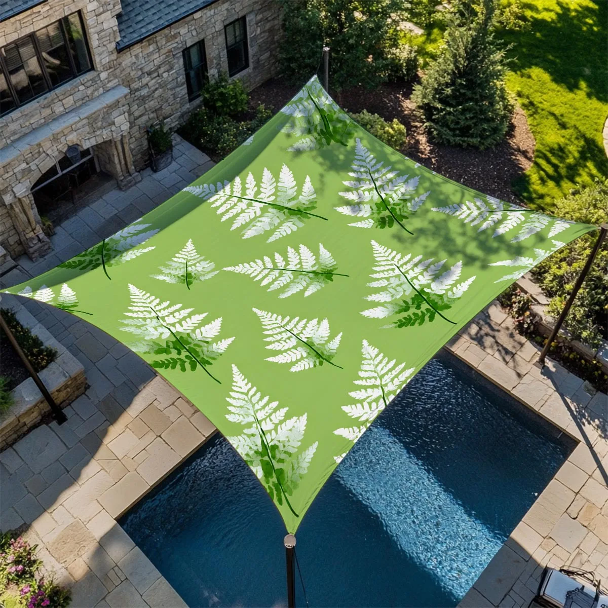Waterproof Camping Tarp Sun Shelter Rainfly for Tent Roof Top Cover Protection Portable Canopy Awning Outdoor Hiking Backpacking