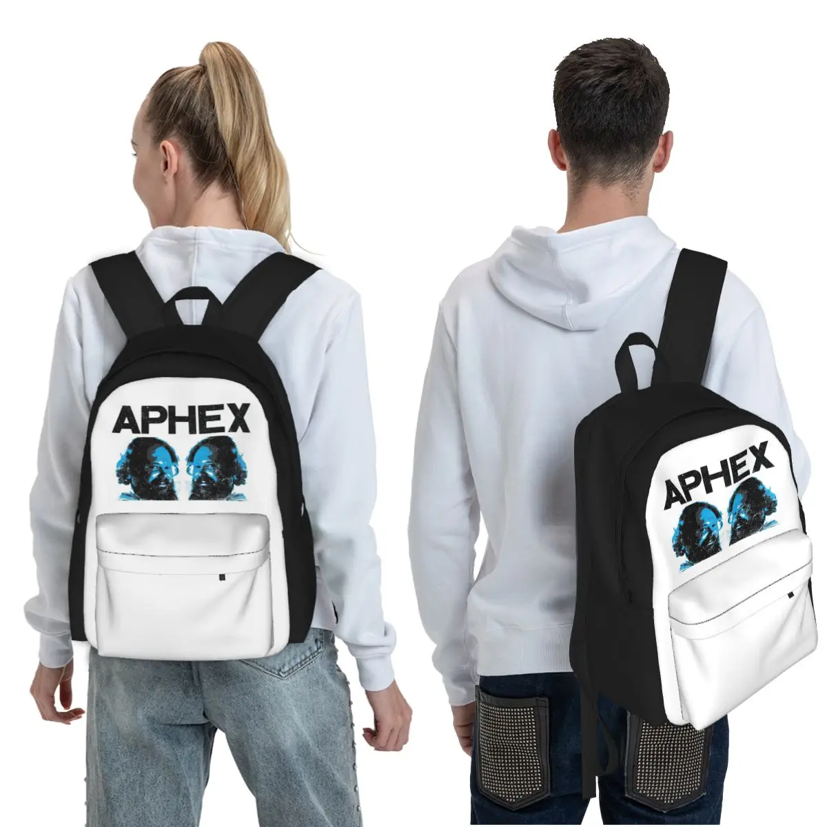 Aphex William Montgomery Student Backpack School Bag Hiking Travel Daypack for Men Women Fashion Bookbag Shoulder Bags