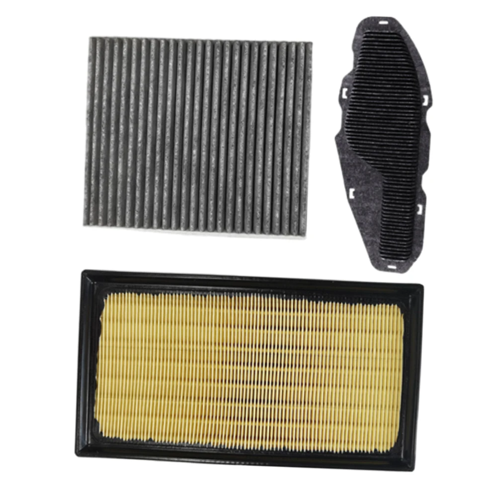 3pcs For Toyota RAV4 XA50 Hybrid 2.5L A25A-FXS 2019-2025 Engine Air Filter& Cabin Air Filter & Battery Intake Filter 17801-77050