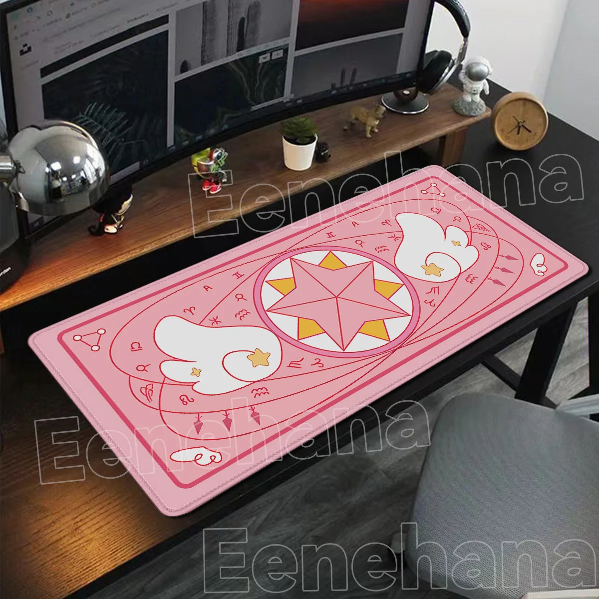 Cardcaptor Sakura Magic Formation Anime Mouse Pad Desktop Creative Desk Keyboard Personalized High definition printing Mouse Pad