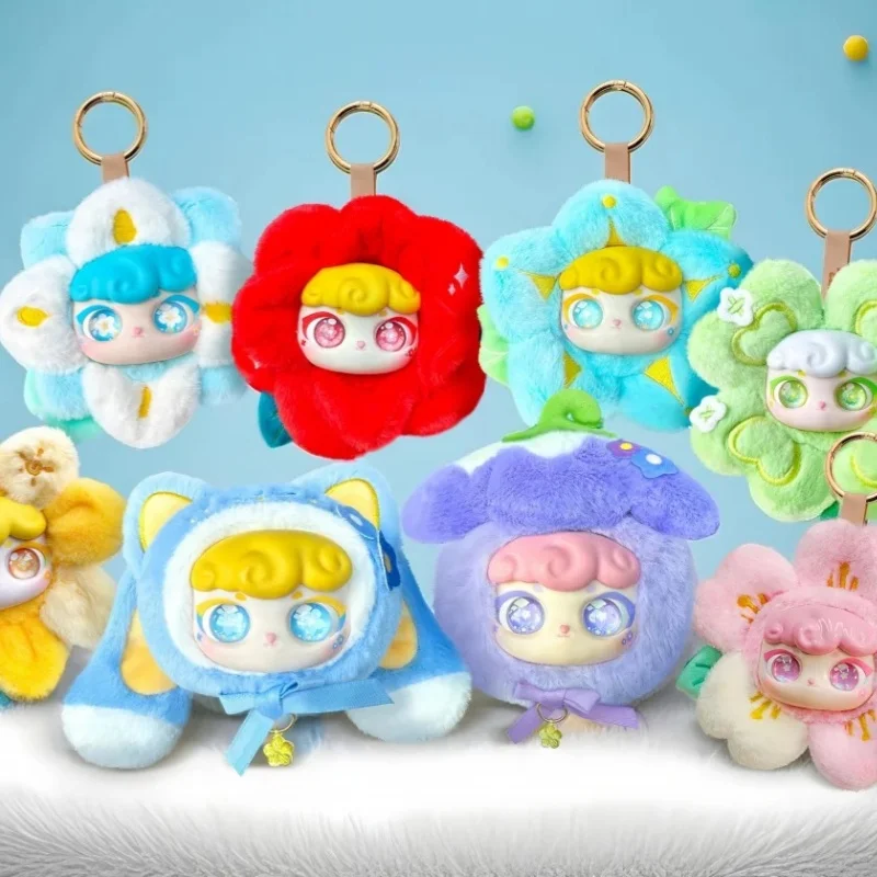 

New Blossom Chronicles Series Blind Box Cute Mini Plush Doll Bag Pendant Desktop Ornament Decor Trendy Toy Surprise Kids Gift