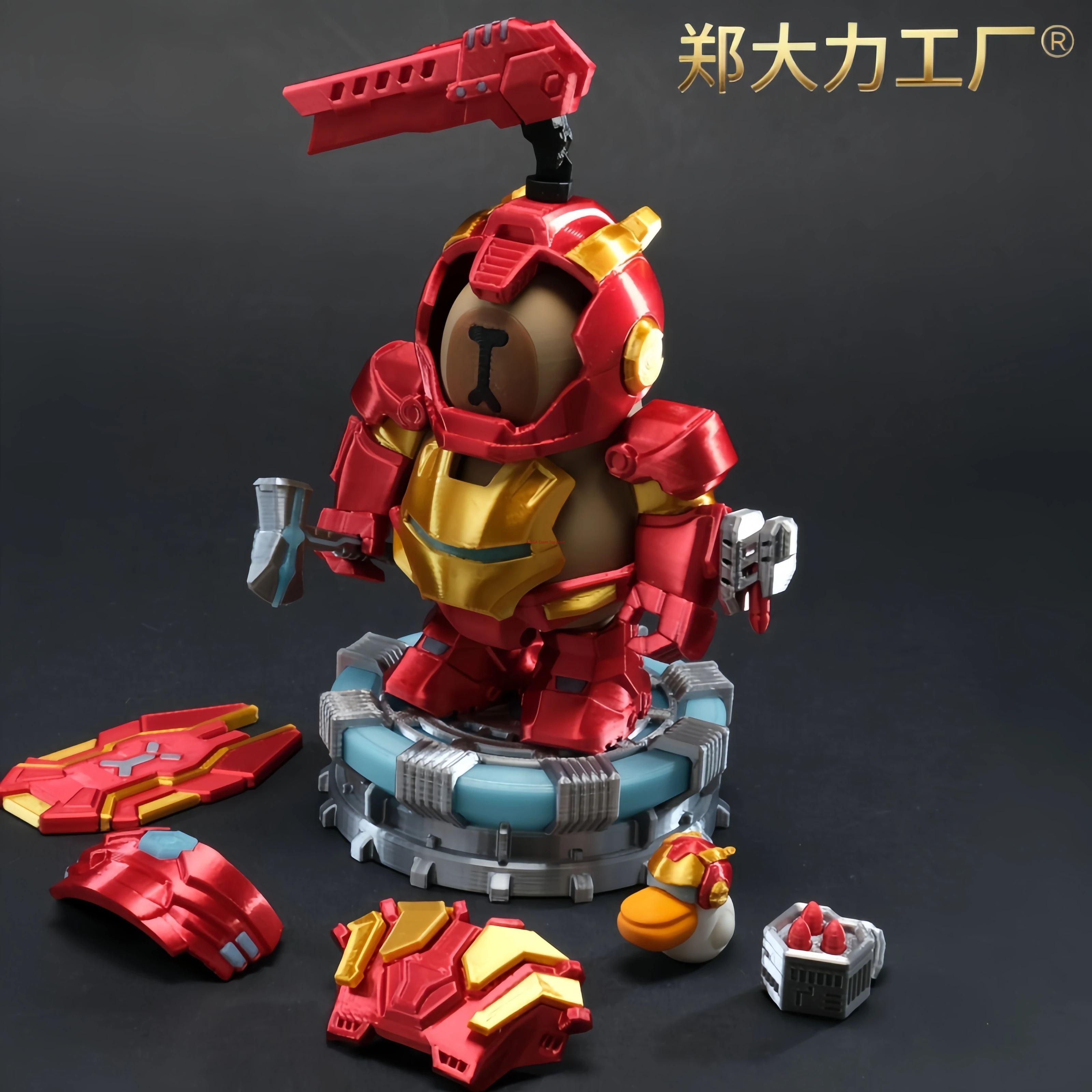Kapibara Iron Man Mecha Figure - огляд і ціна Model Kit Armored Core