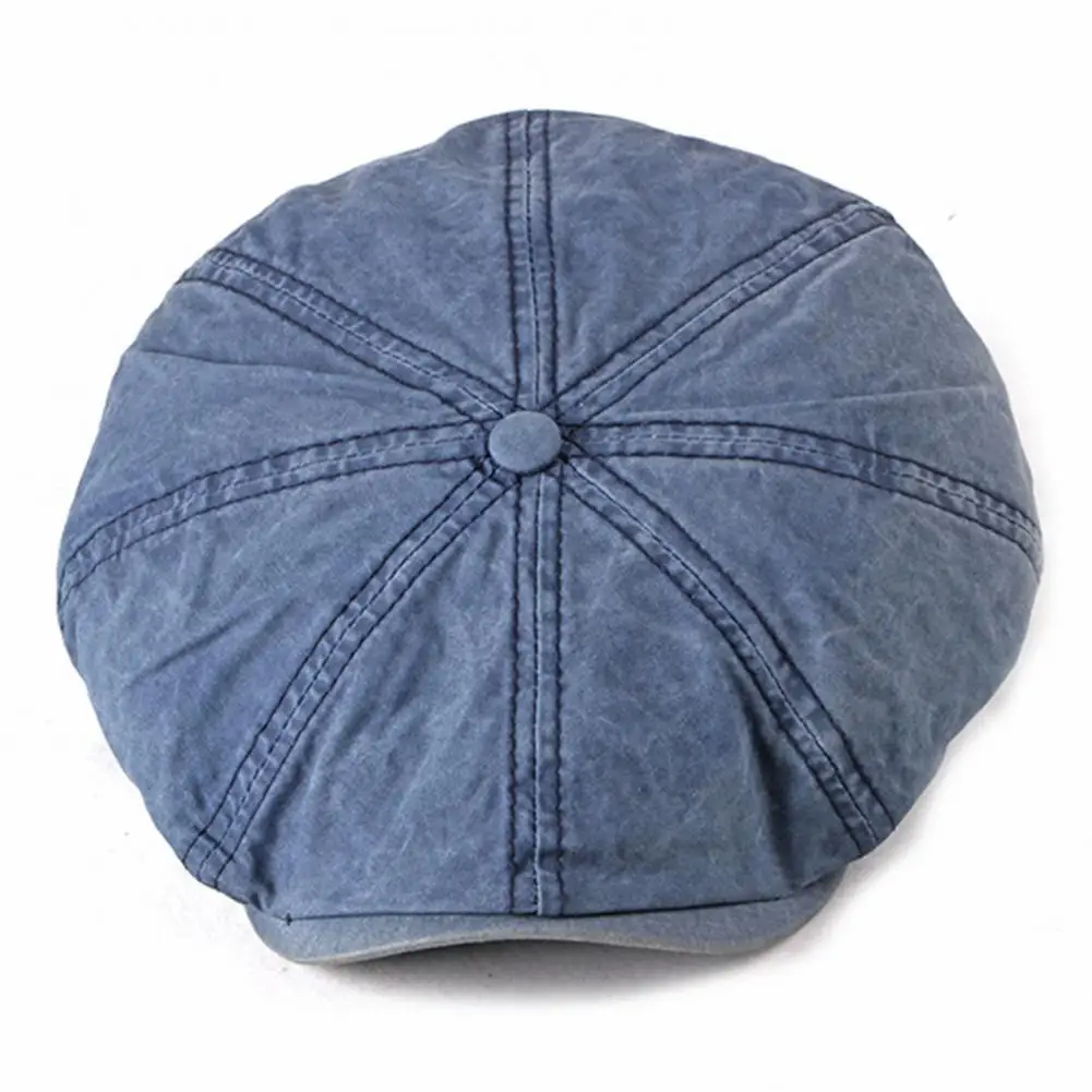 One-size Cool Berets Visor Flat Hat Spring Summer Beret Cap British Style for Holiday