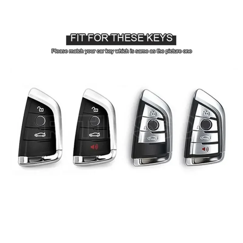 Transparent Tpu Car Key Case for Bmw F20 G20 G30 X1 X3 X4 X5 G05 X6 X7 G11 F15 F16 G01 G02 F48 Key Cover Protection