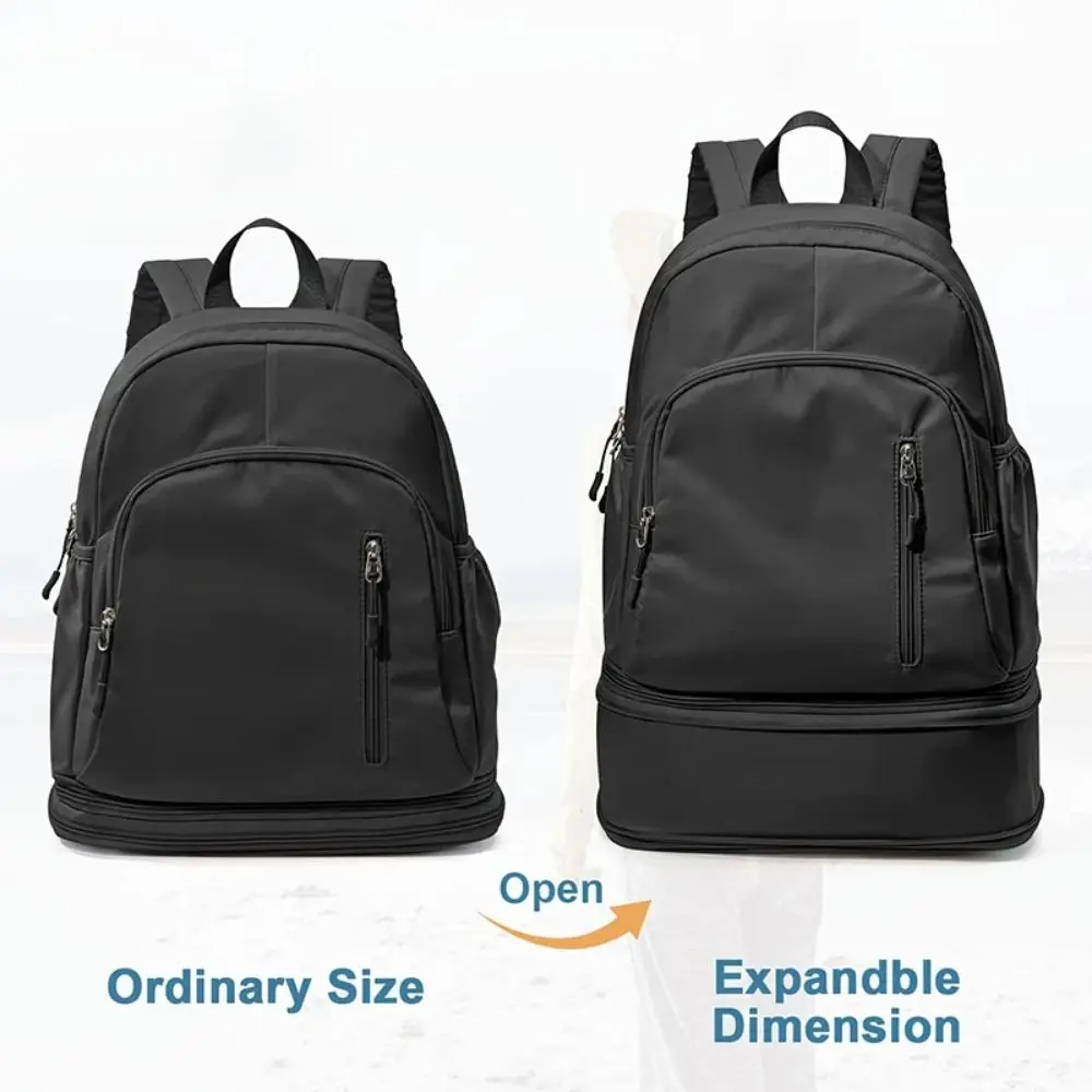 Large Capacity Fitness Training Bag Multi-Color Anti-Scratch College Student Backpack Wear-Resistant Wet Dry Separation