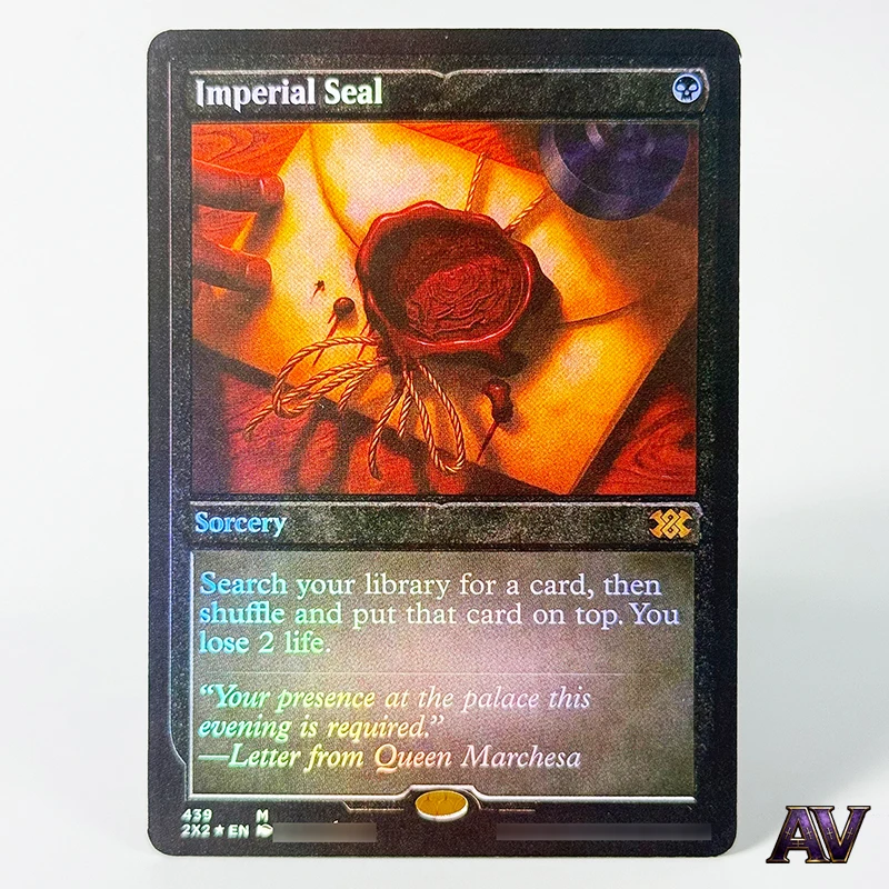 

Коллекционные карты Imperial Seal Sorcery (только фольгированные) №439 M: Карта Командира-Клятвоотрушателя для домашних игр и коллекций, магическая прокси-карта