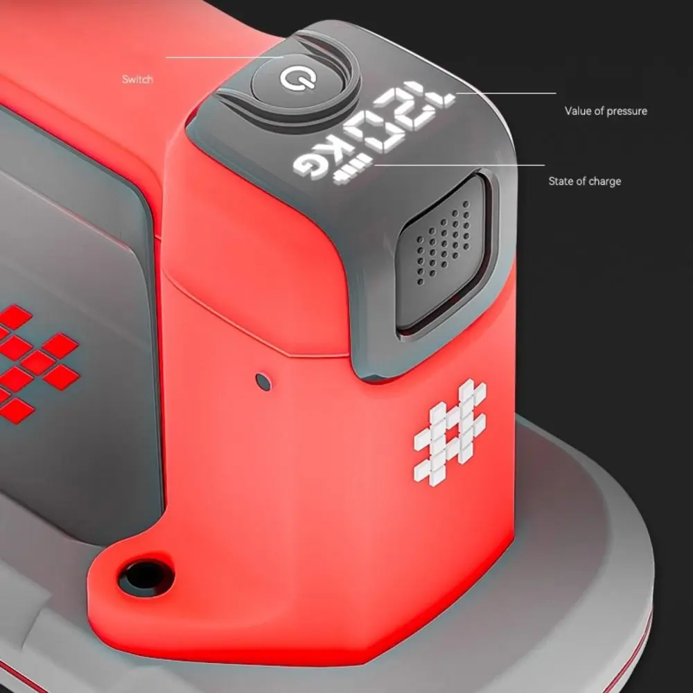 

Mini Electric Suction Cup 120kg LED Display Intelligent Vacuum Suction Cup Smart Booster USB Charging Tile Suction Cup