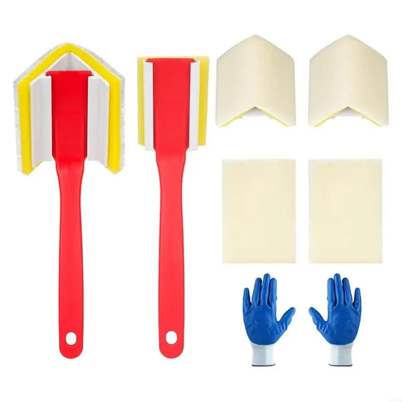 Paint Brush Wall Ceiling Fence Deck Trim Paint Pad Tool Paint Edger Tool